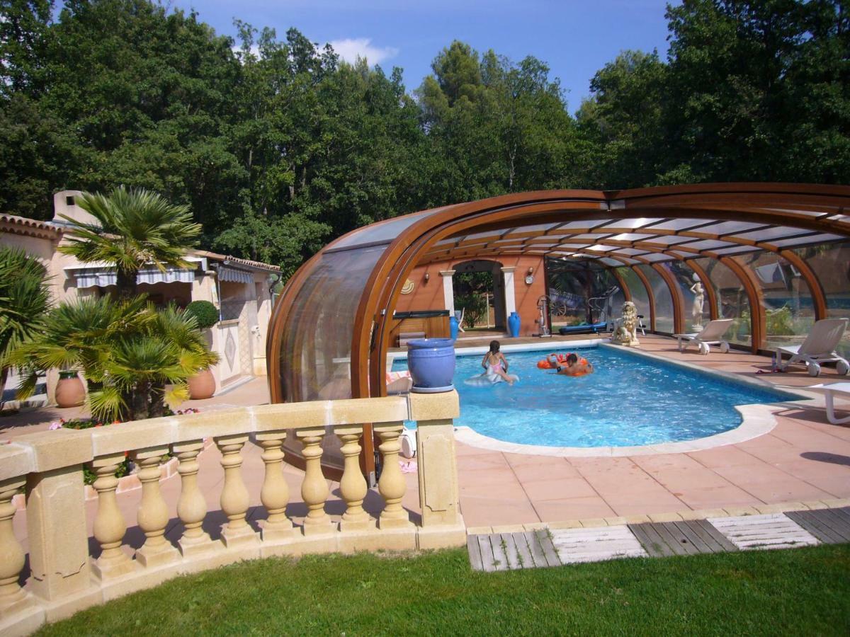 Chambre Et Table D'Hotes Villa Pomponette Nans-les-Pins Exteriör bild